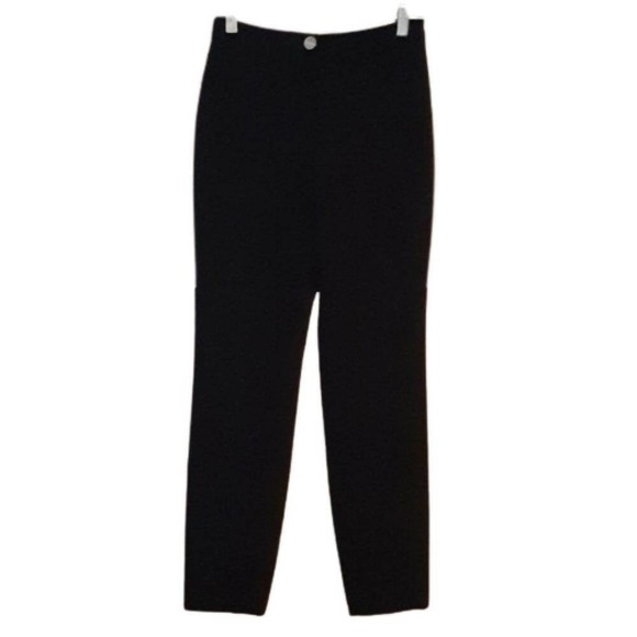 Ted Baker London Textured Flat Pocket Cigarette Pant - Black - Picture 2 of 7
